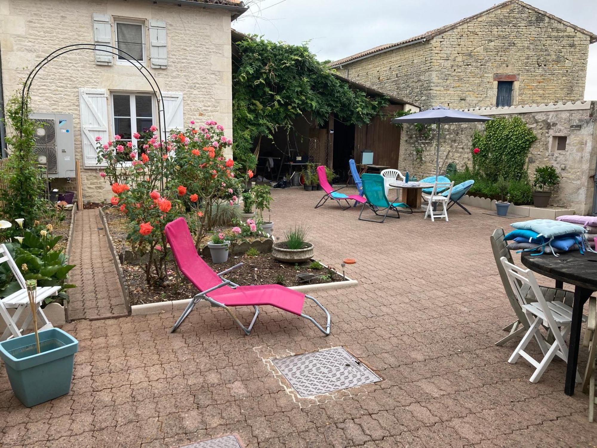 Chambre Chez L'Habitant, Au Moulin Du Bonheur Le Bourdet Екстериор снимка